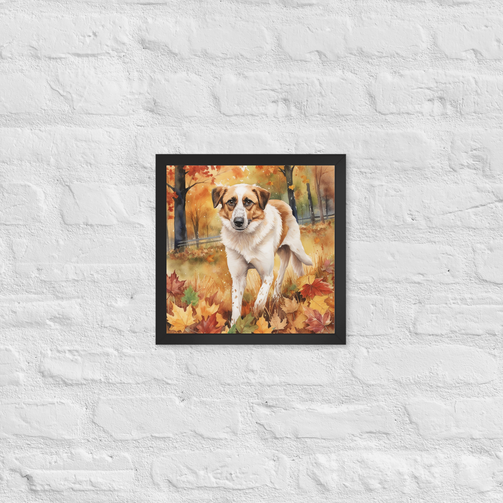 PugMug Custom Hazim Framed Print
