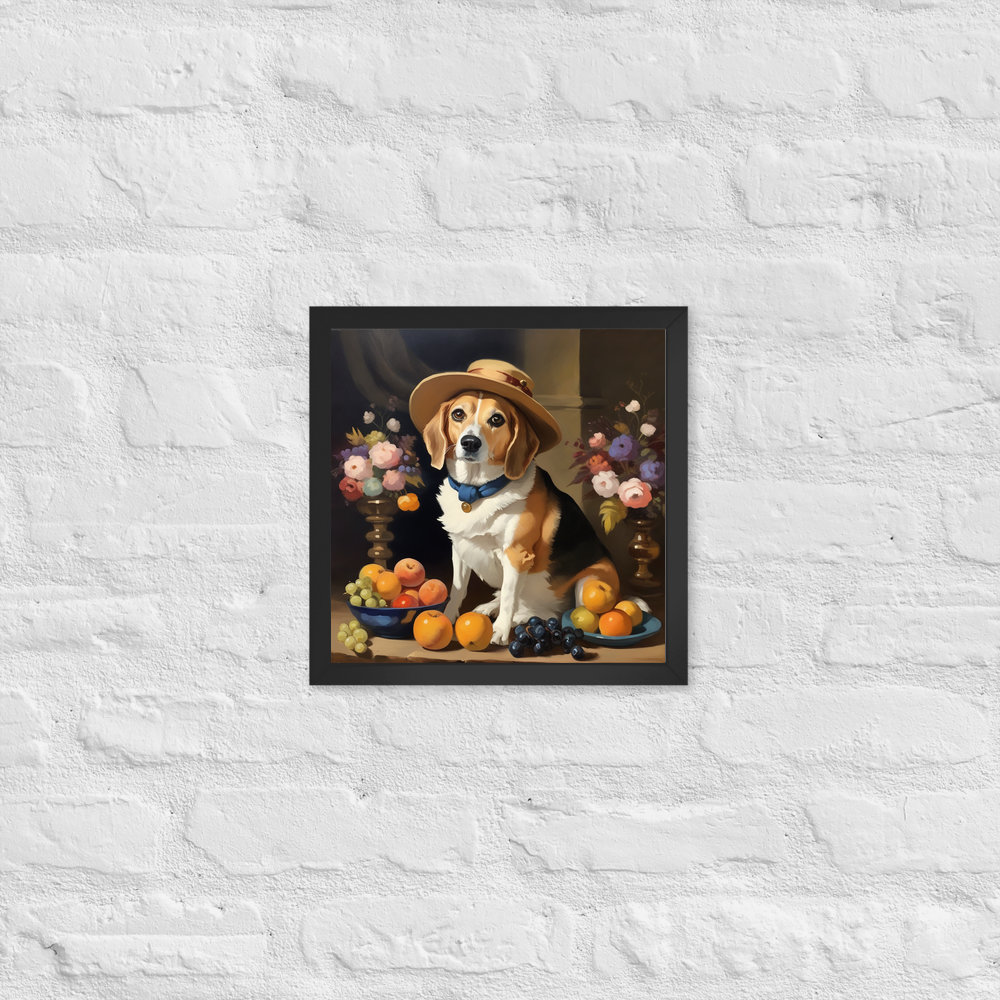PugMug Custom Munchkin Framed Print