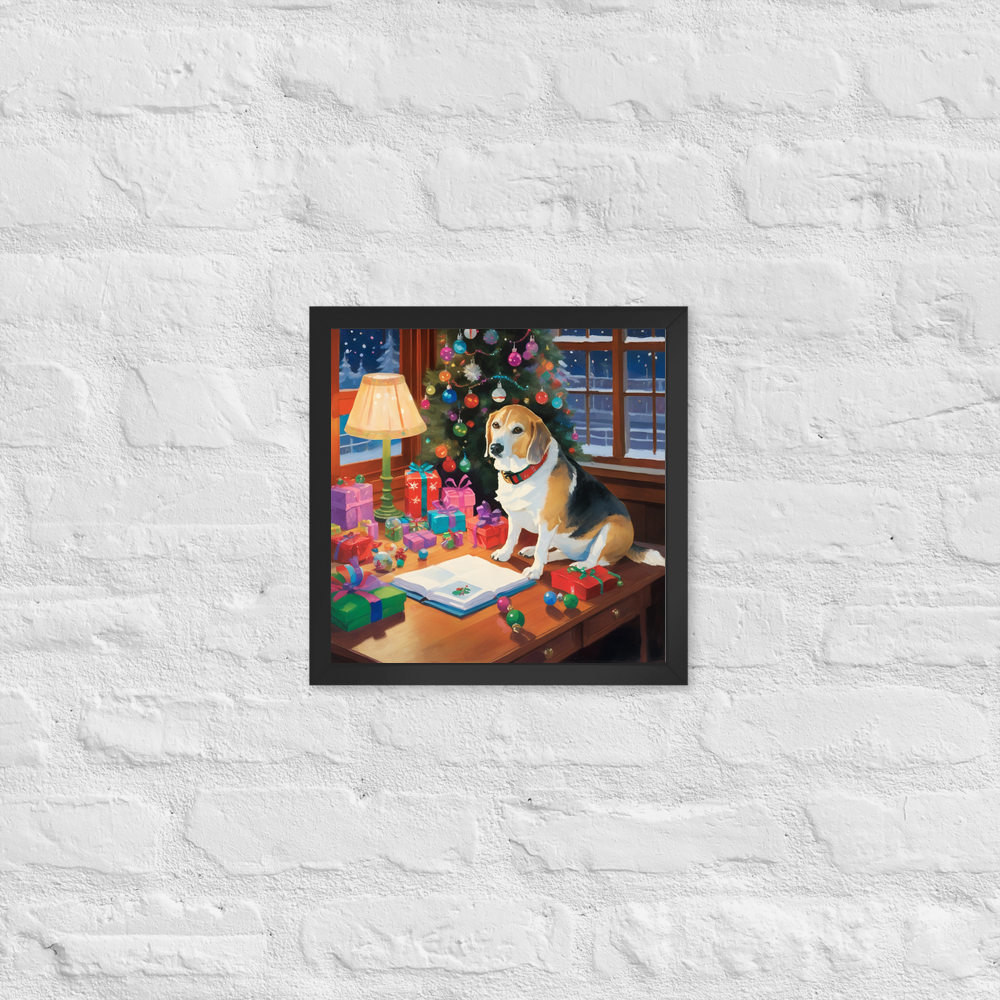 PugMug Custom Munchkin Framed Print