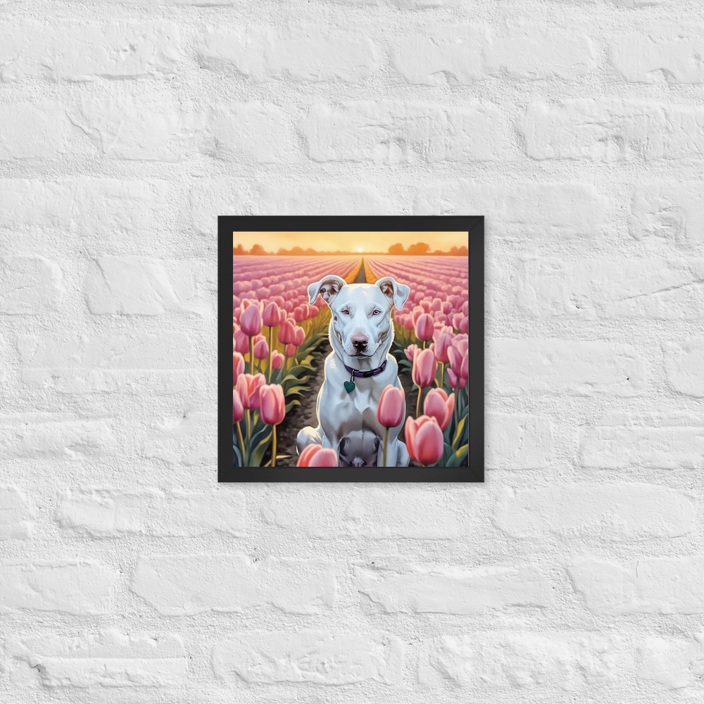 PugMug Custom Penny Framed Print