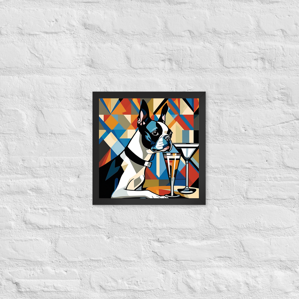 PugMug Custom Pet Framed Print