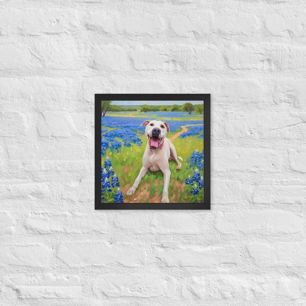 PugMug Custom Melody Framed Print