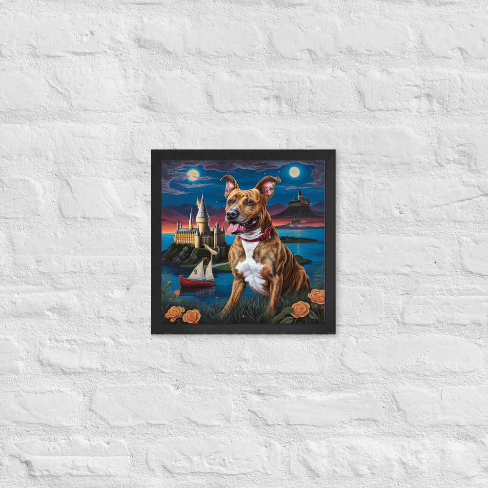 PugMug Custom Tony Hawk Framed Print