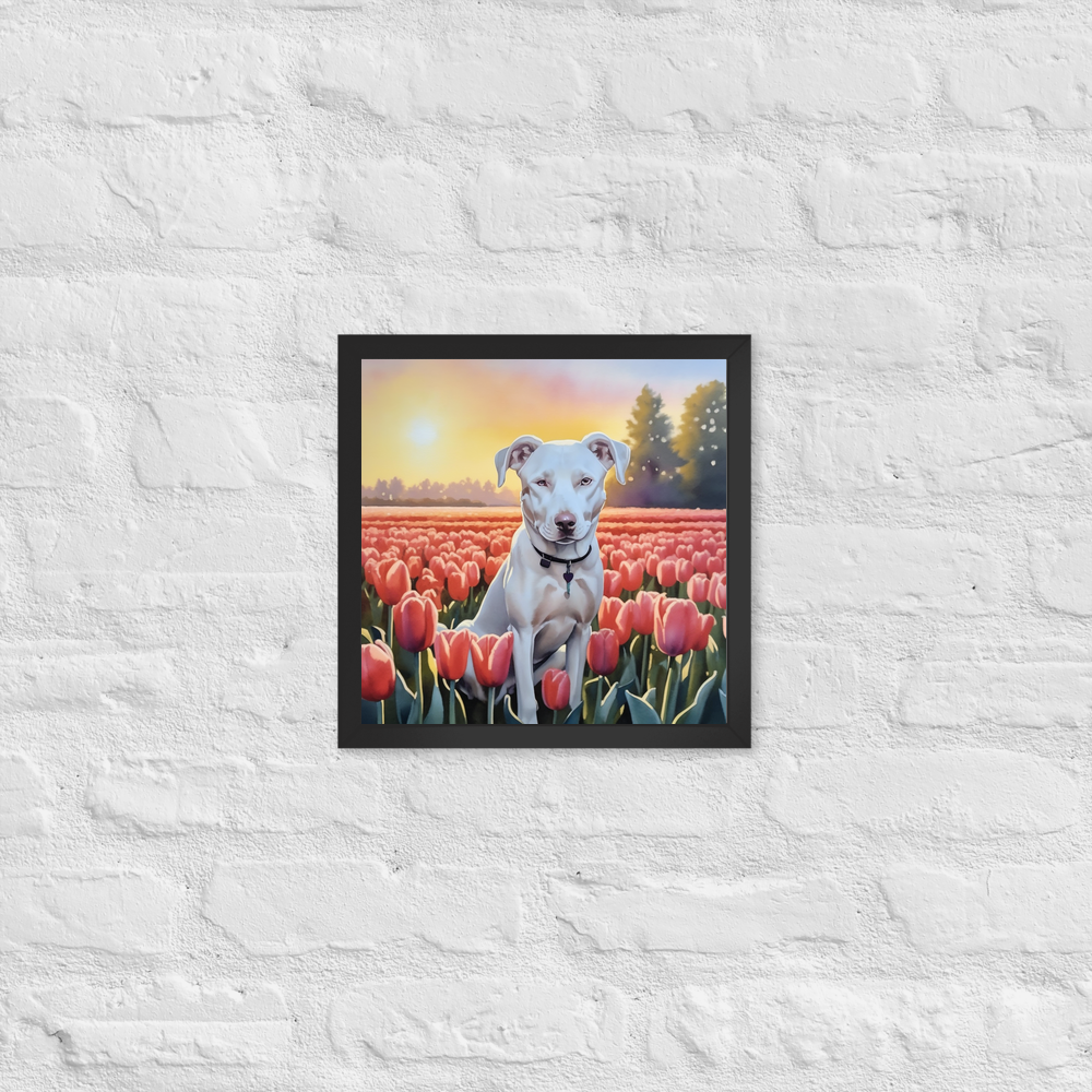PugMug Custom Penny Framed Print