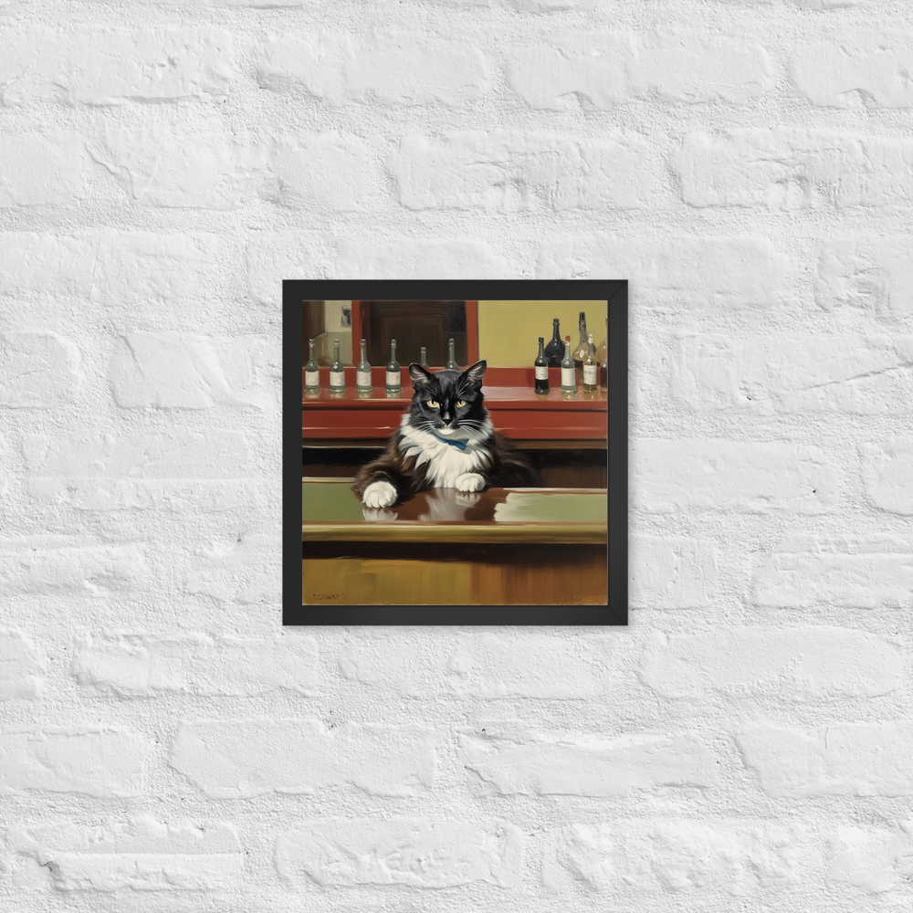 PugMug Custom Peerie Framed Print