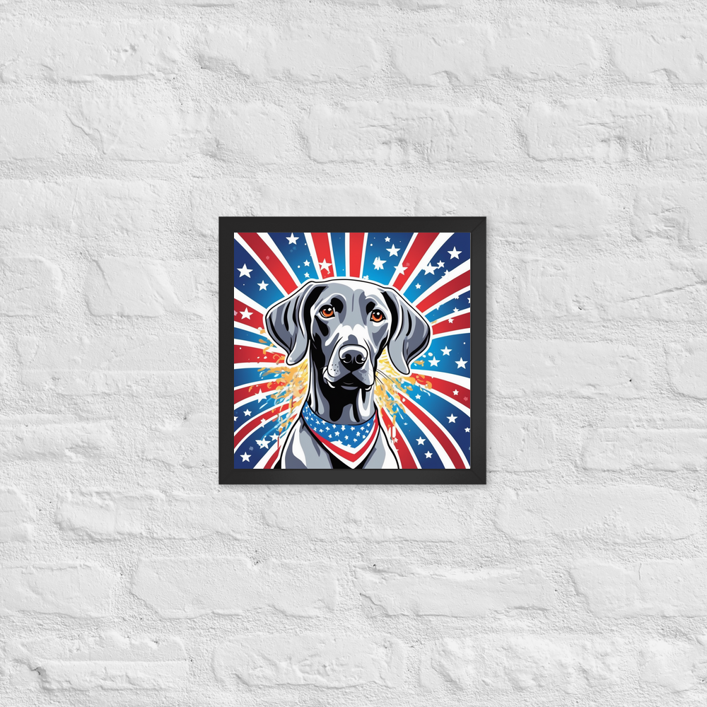 PugMug Custom Pet Framed Print