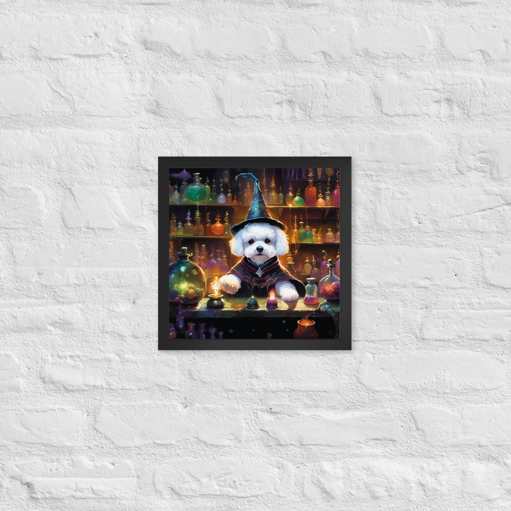 PugMug Custom Bichons Frise Framed Print