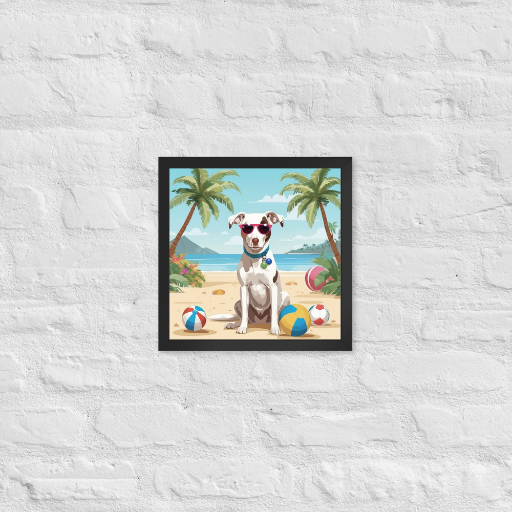 PugMug Custom Penny Framed Print