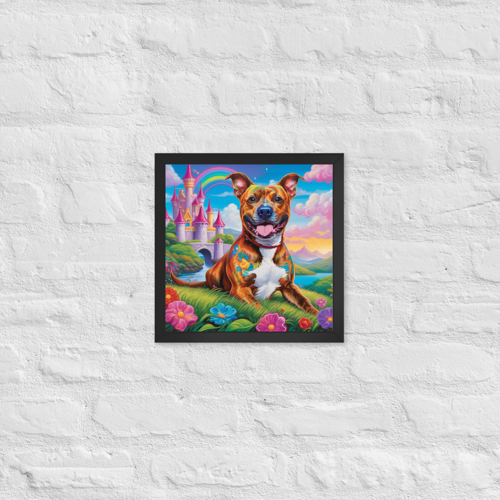 PugMug Custom Tony Hawk Framed Print