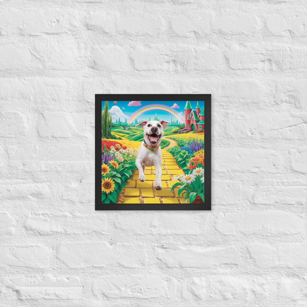 PugMug Custom Melody Framed Print