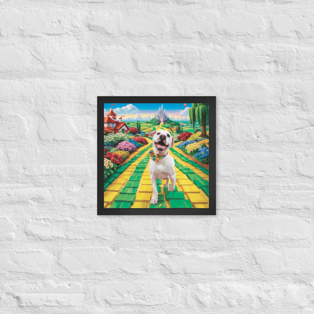 PugMug Custom Melody Framed Print