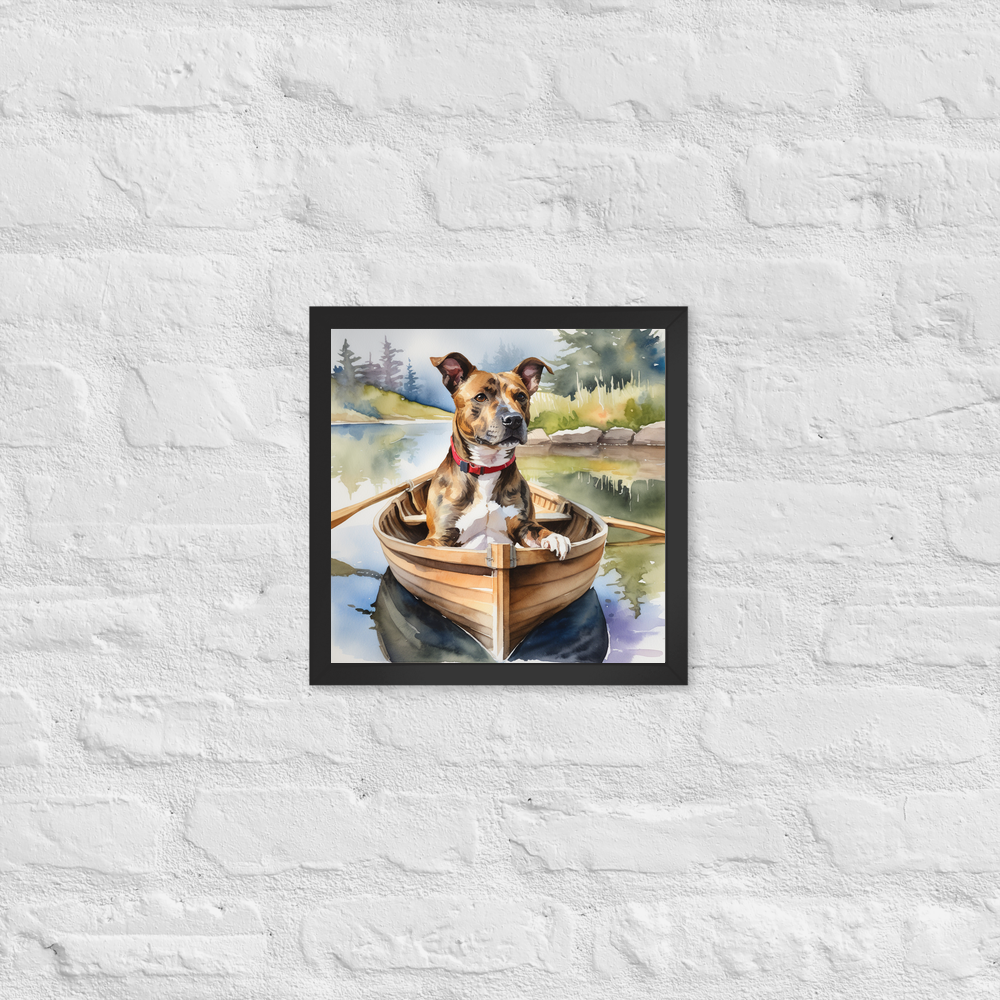 PugMug Custom Tony Hawk Framed Print