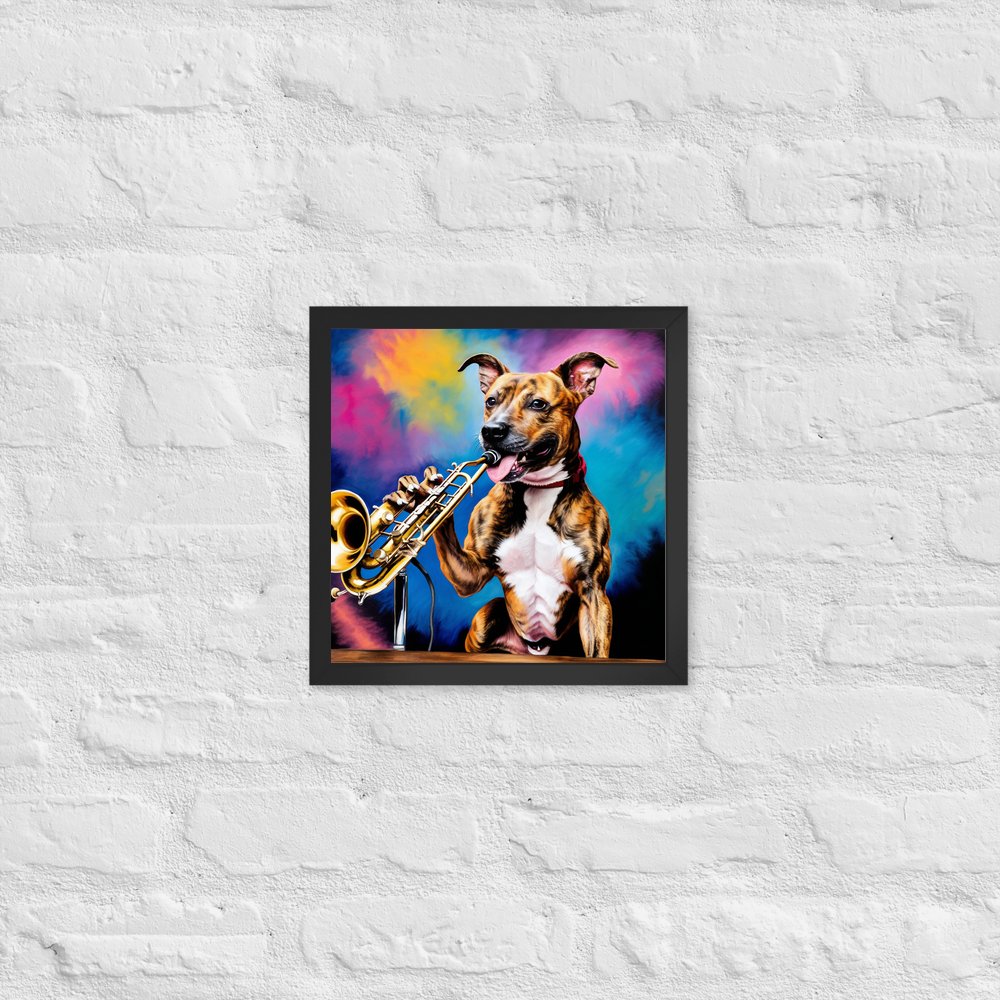 PugMug Custom Tony Hawk Framed Print