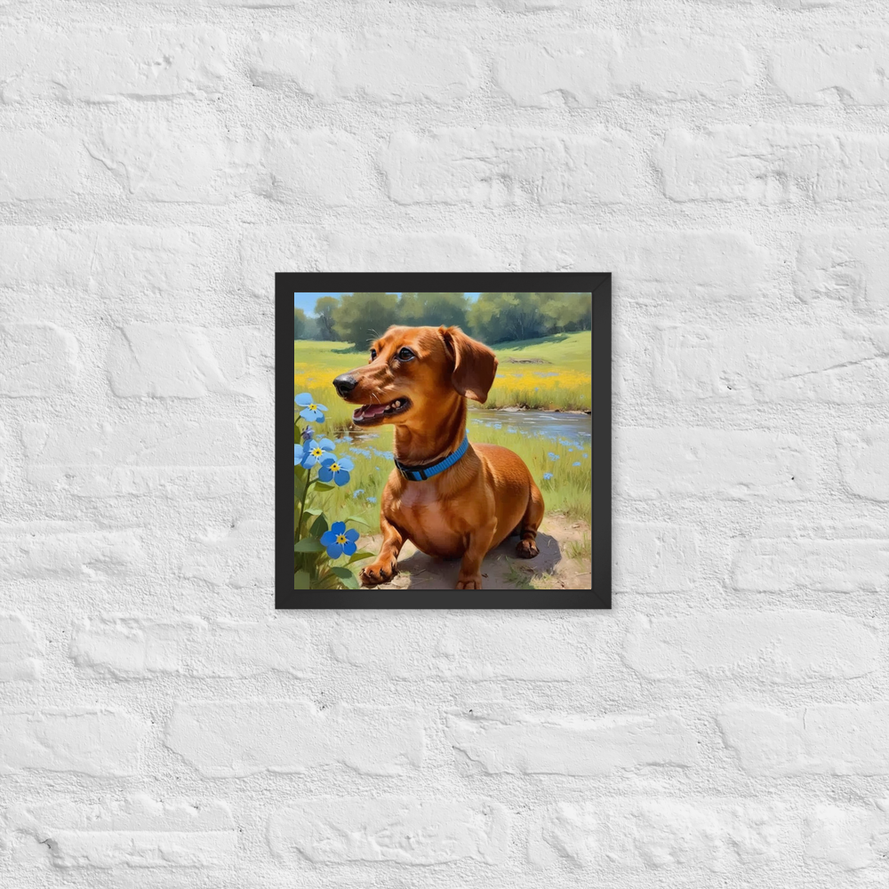 PugMug Custom Rex Framed Print