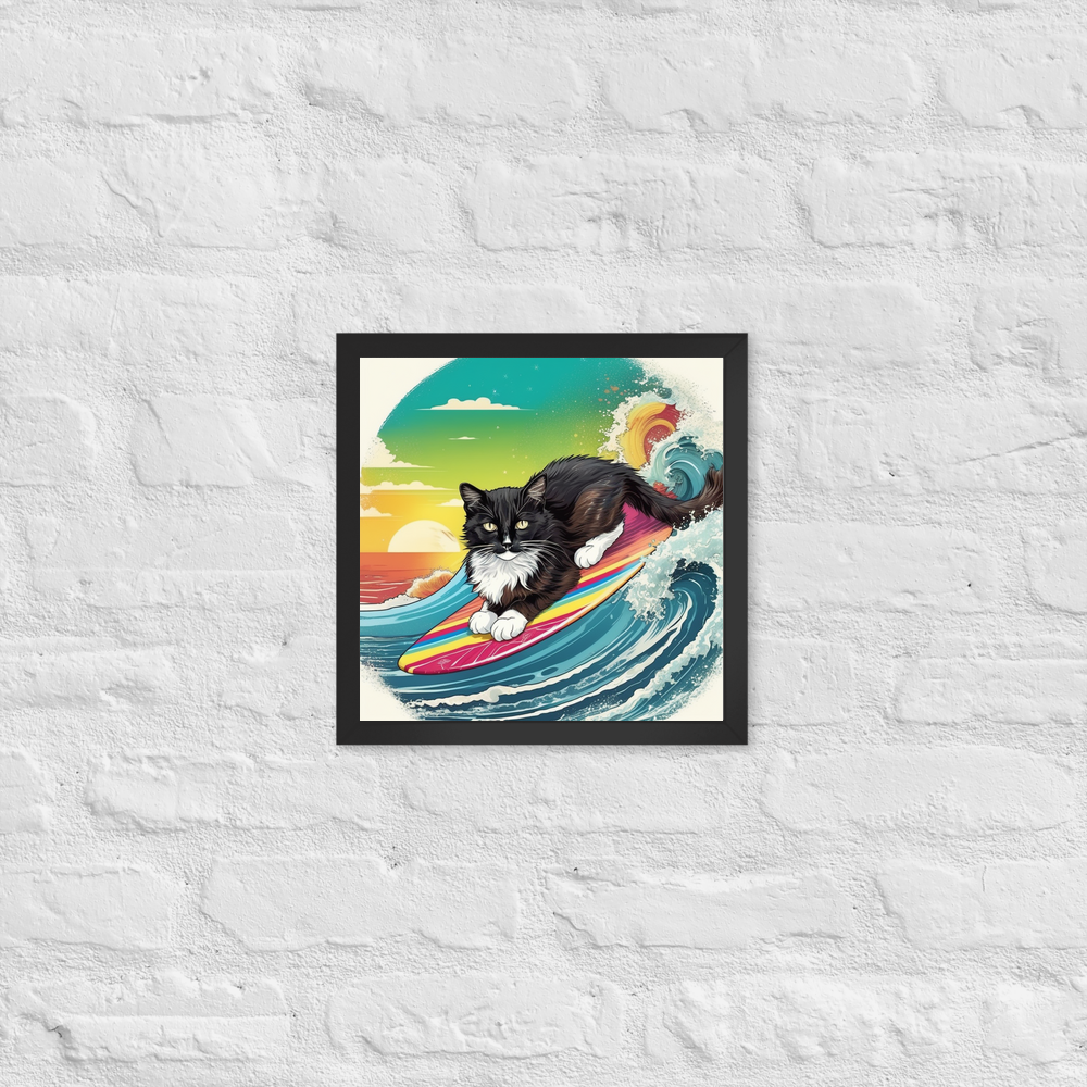 PugMug Custom Peerie Framed Print