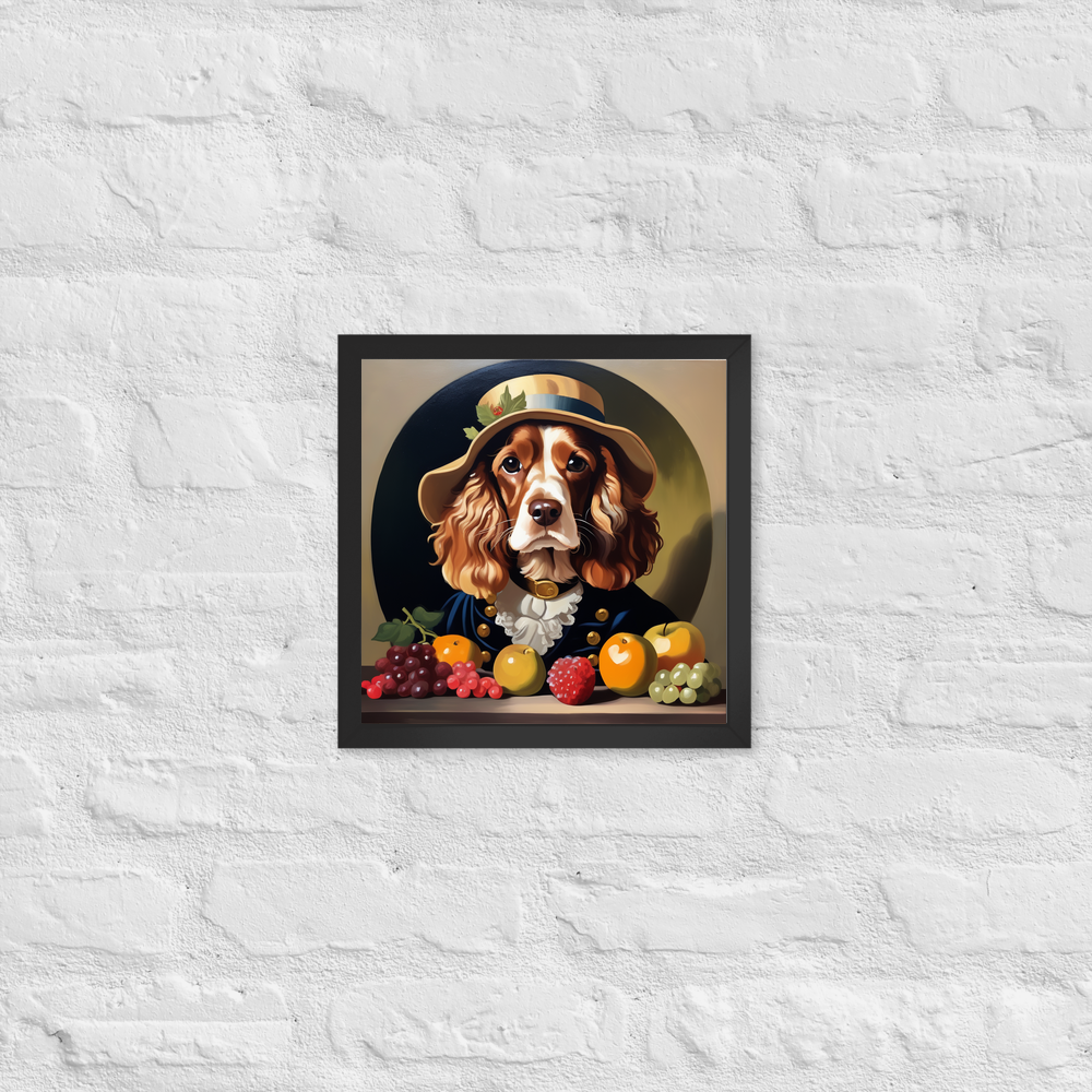PugMug Custom Cocker Spaniel Framed Print