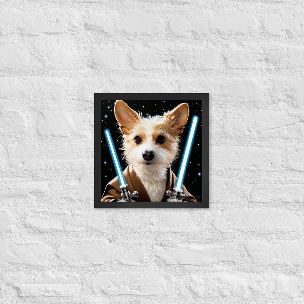 PugMug Custom Luna Framed Print