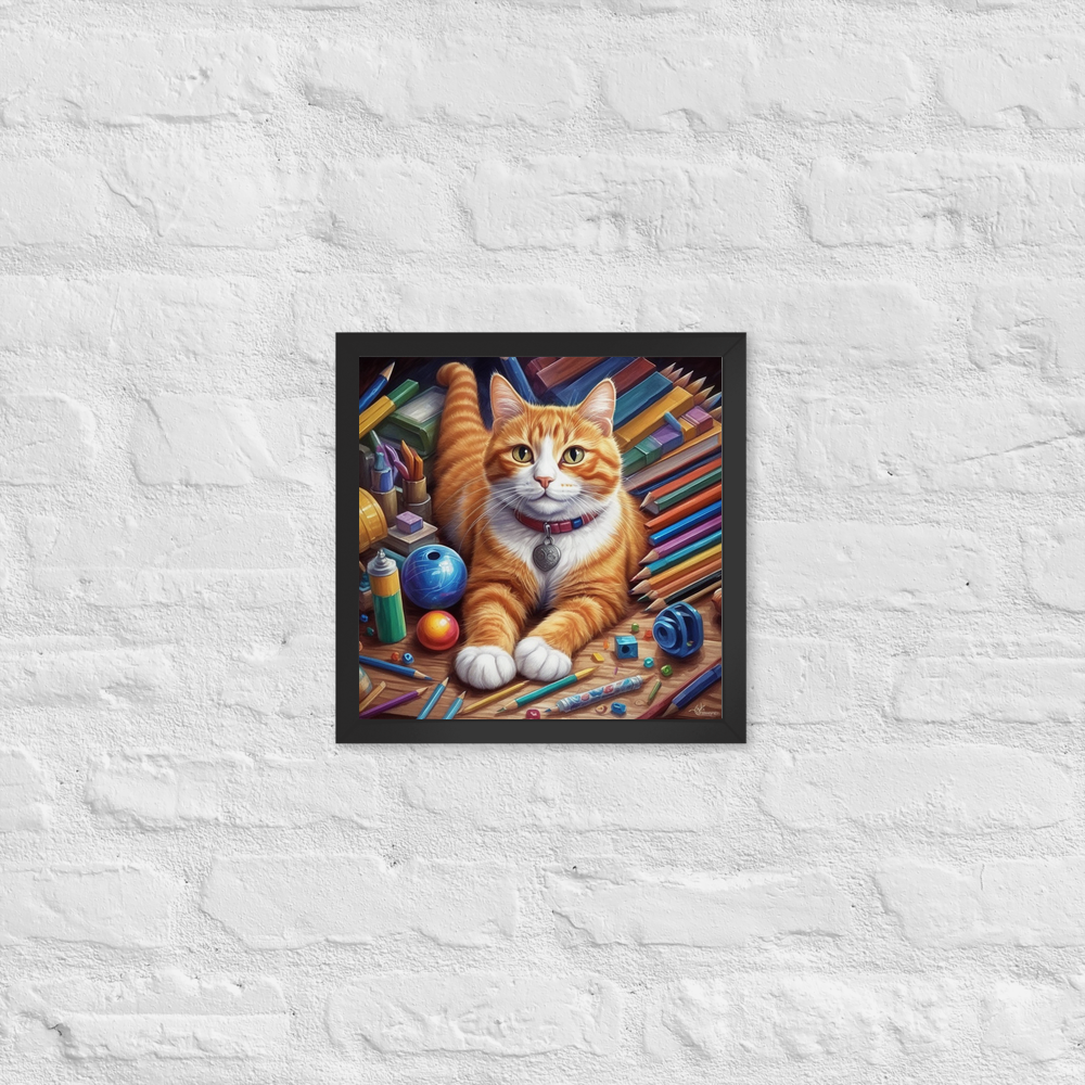 PugMug Custom Jack Jack Framed Print