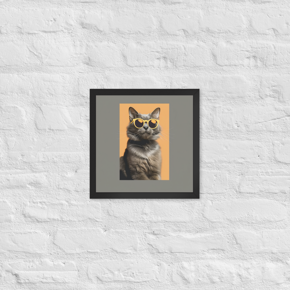 PugMug Custom Thumper Framed Print