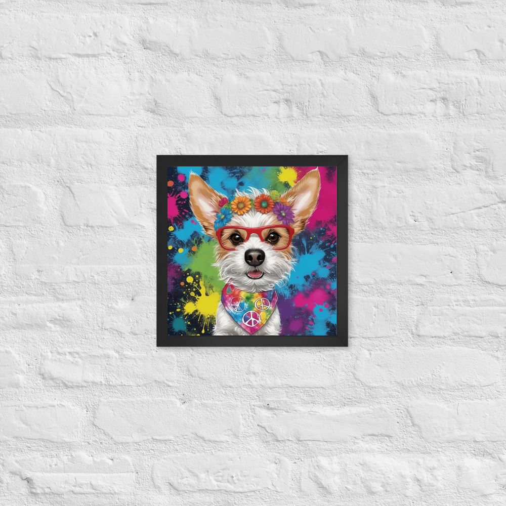 PugMug Custom Luna Framed Print