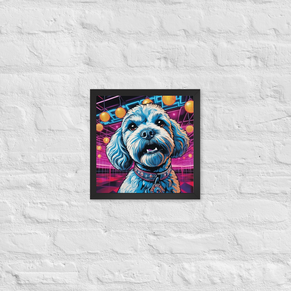 PugMug Custom Lily Framed Print