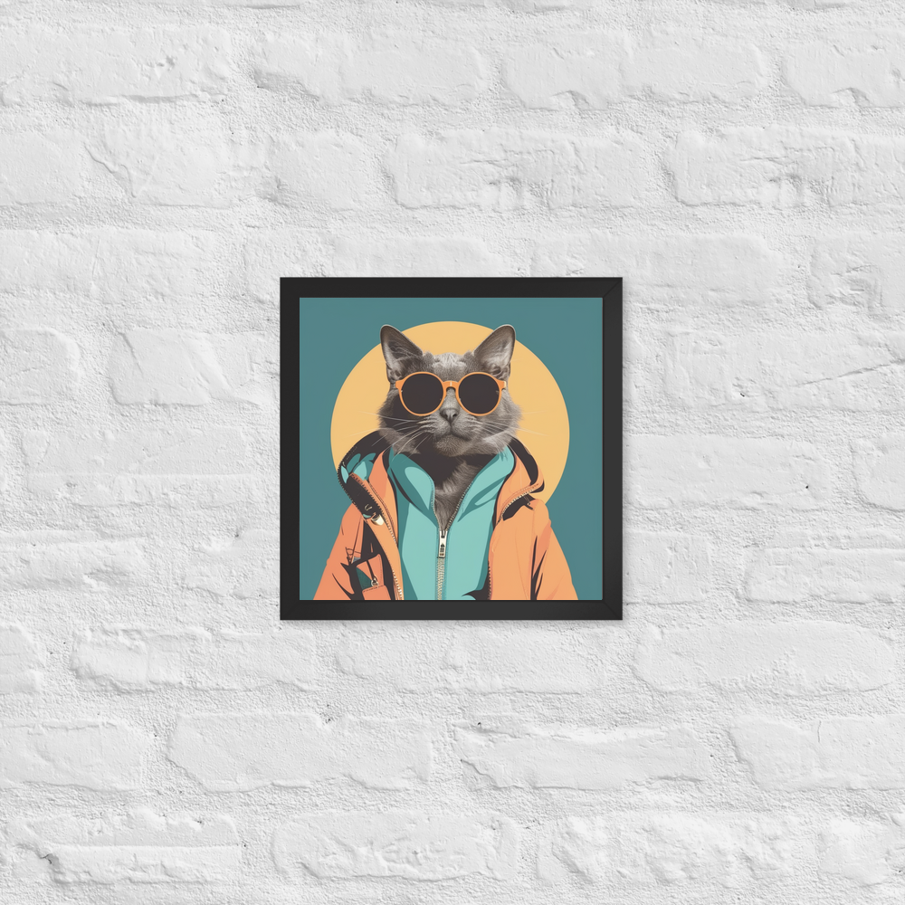 PugMug Custom Thumper Framed Print