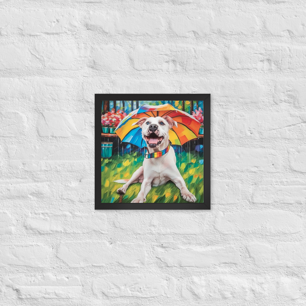 PugMug Custom Melody Framed Print