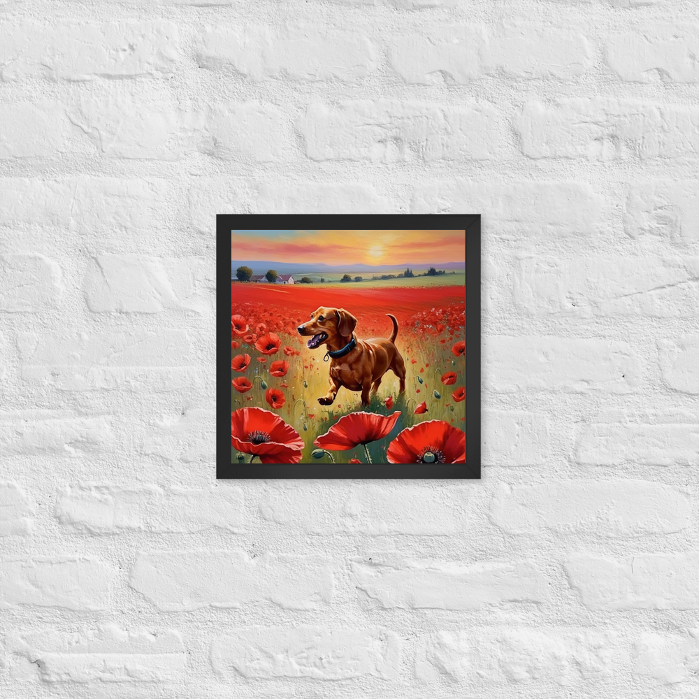 PugMug Custom Rex Framed Print