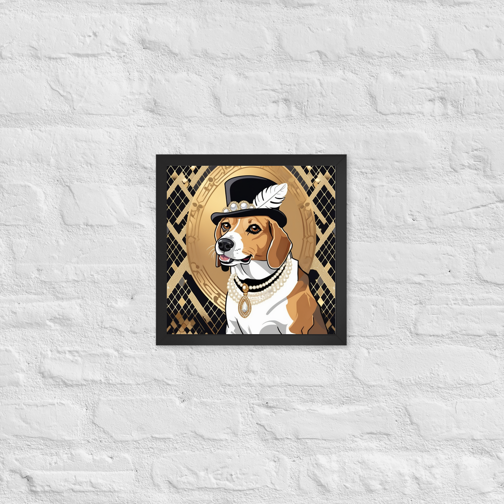 PugMug Custom Munchkin Framed Print