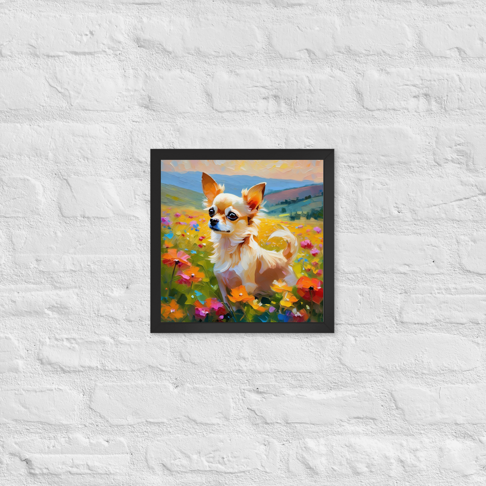 PugMug Custom Chihuahua Framed Print