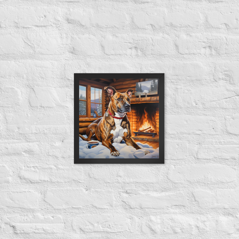 PugMug Custom Tony Hawk Framed Print
