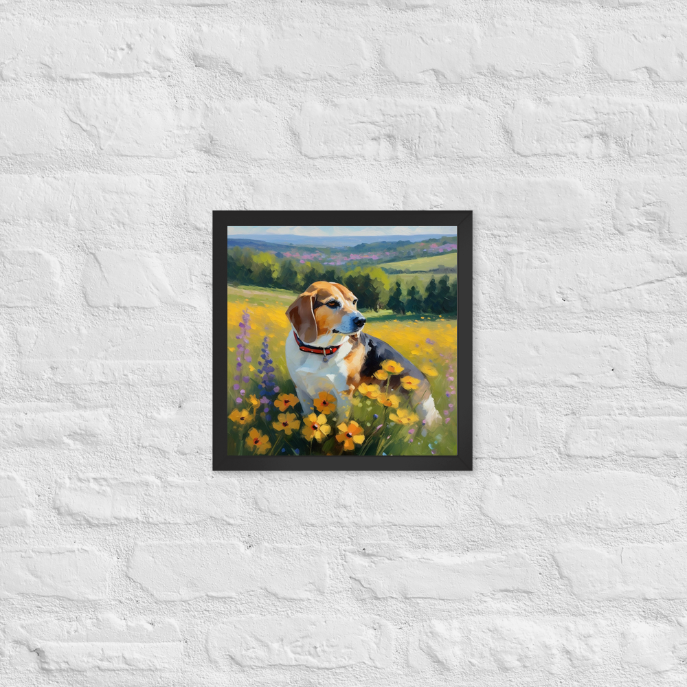 PugMug Custom Munchkin Framed Print