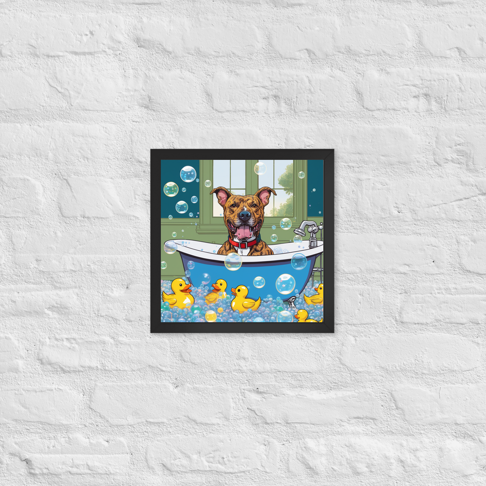 PugMug Custom Tony Hawk Framed Print