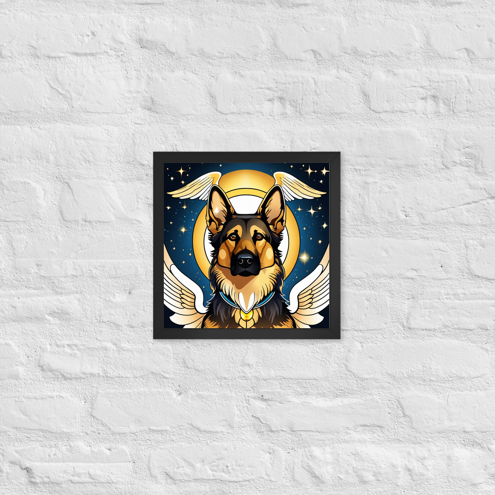 PugMug Custom Pet Framed Print