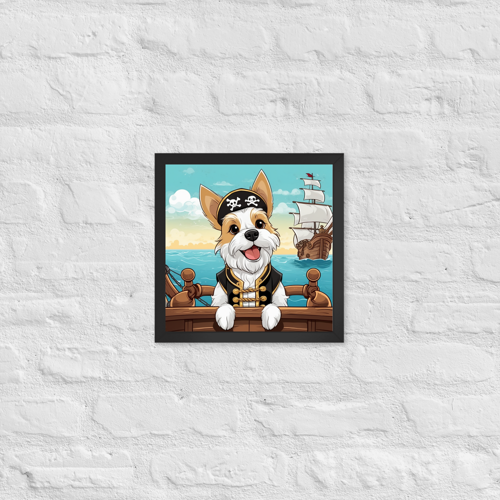 PugMug Custom Luna Framed Print