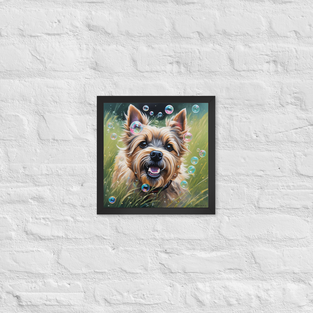 PugMug Custom Cairn Terrier Framed Print