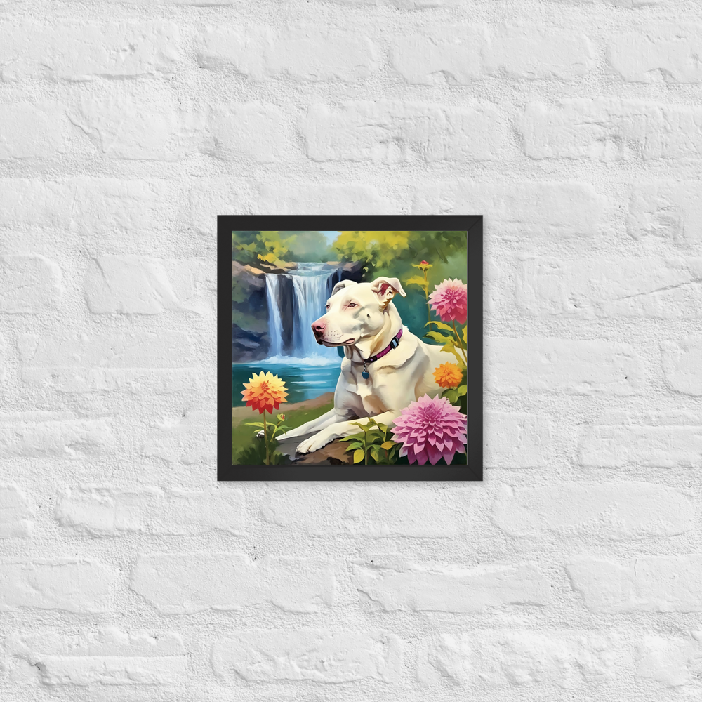 PugMug Custom Penny Framed Print