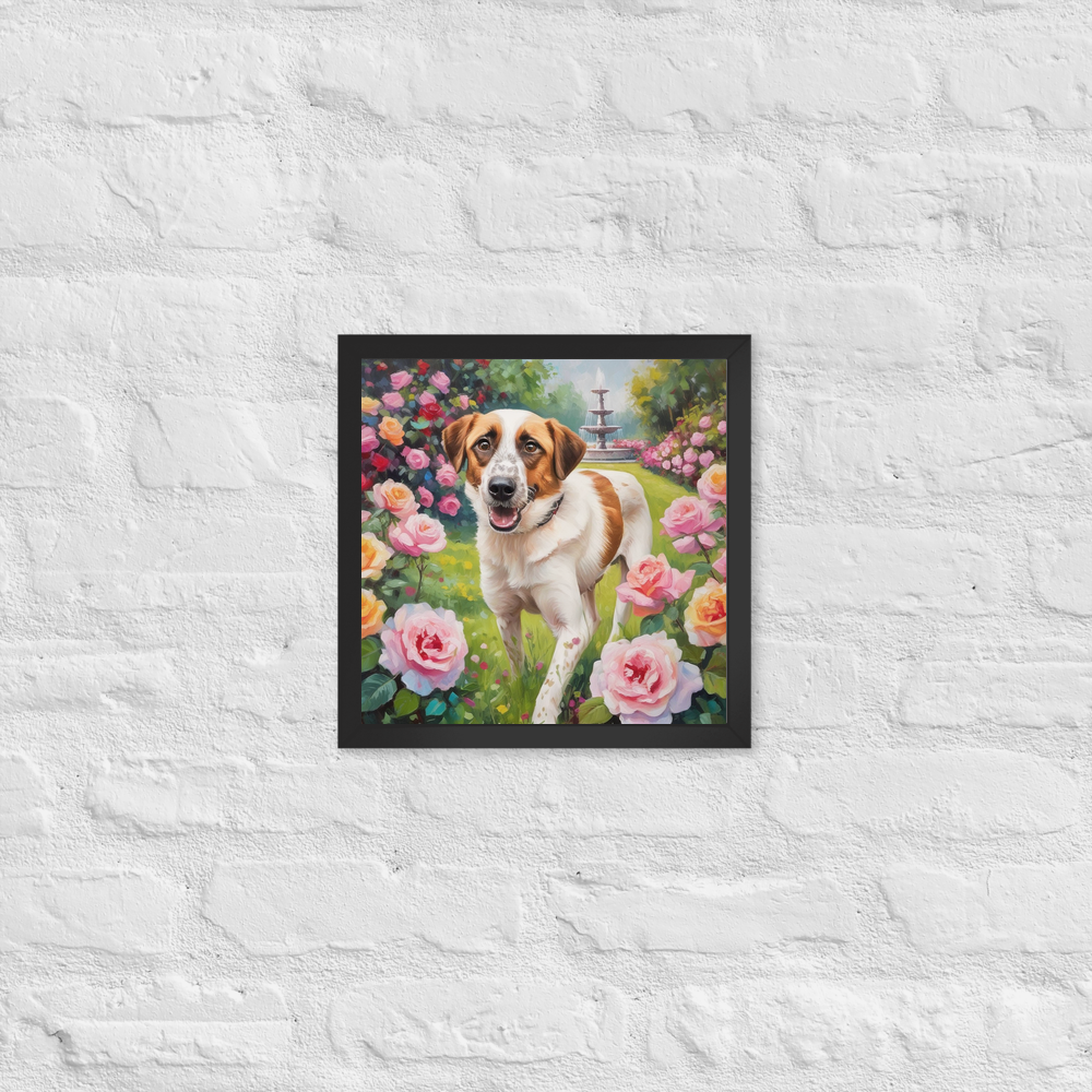 PugMug Custom Hazim Framed Print