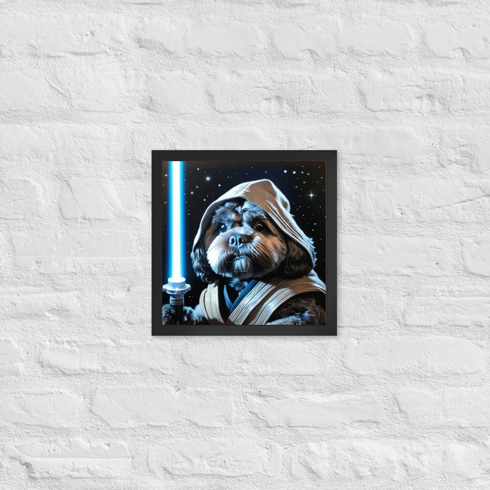 PugMug Custom Lily Framed Print