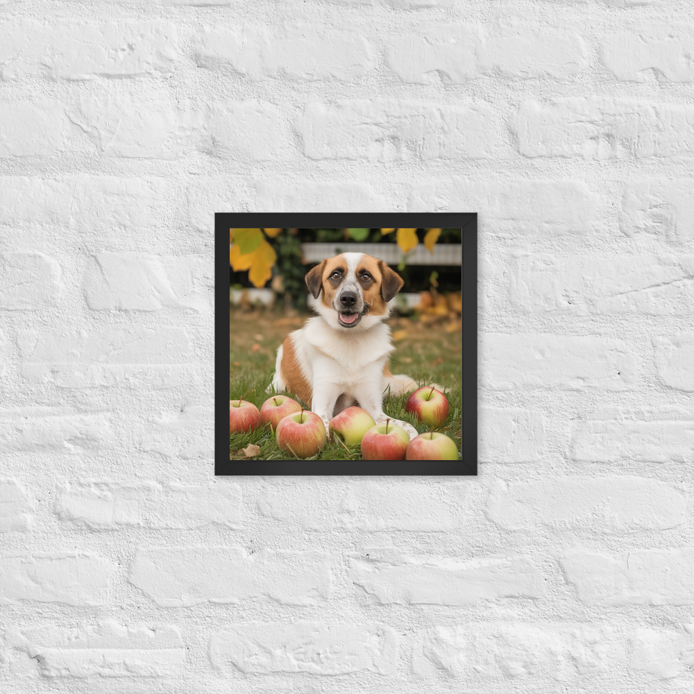 PugMug Custom Hazim Framed Print