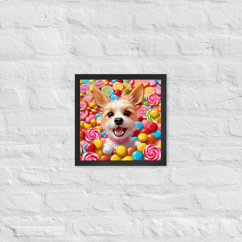 PugMug Custom Luna Framed Print