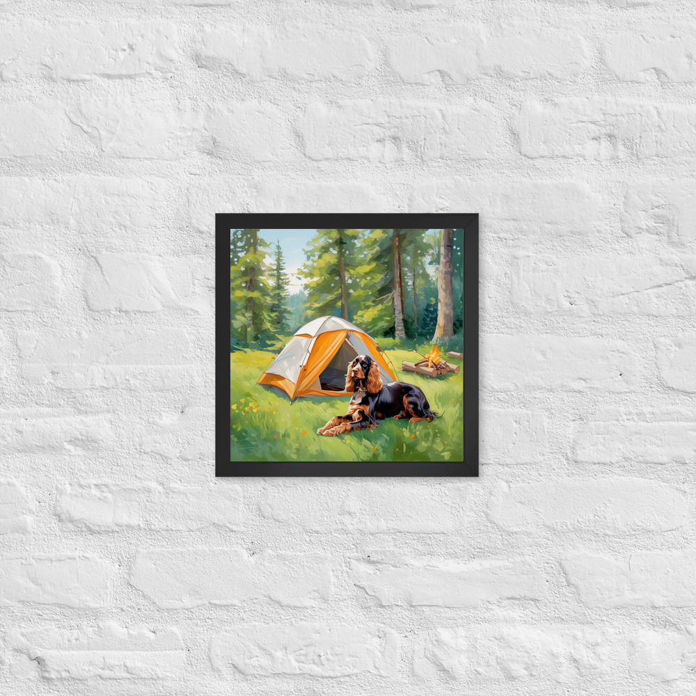 PugMug Custom English Cocker Spaniel Framed Print