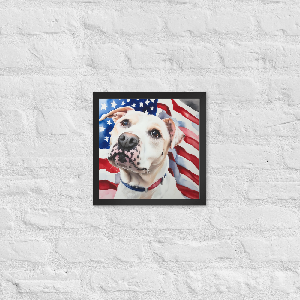 PugMug Custom Melody Framed Print