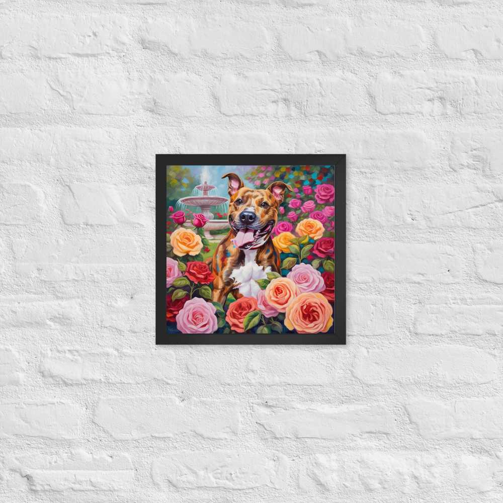 PugMug Custom Tony Hawk Framed Print