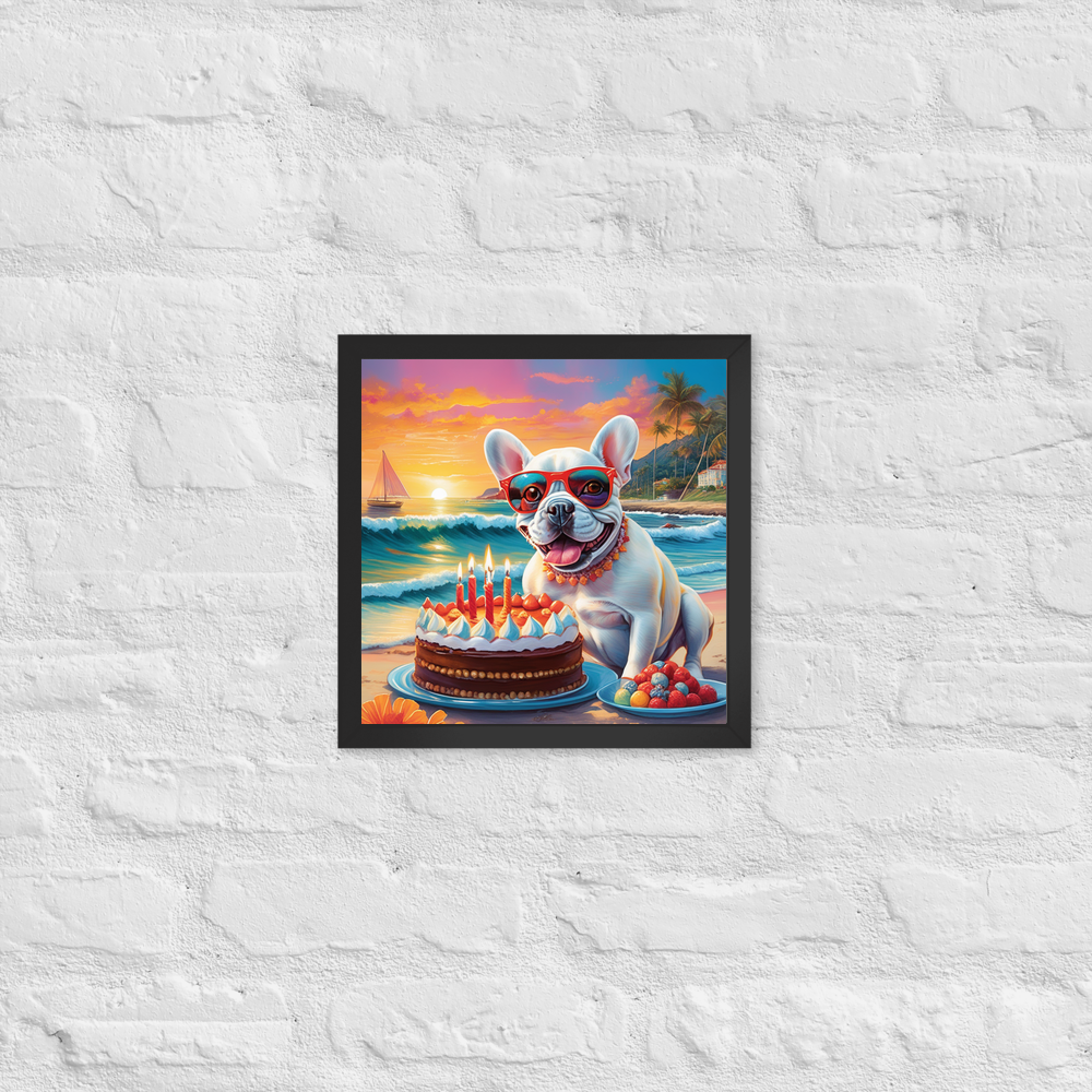 PugMug Custom Pet Framed Print