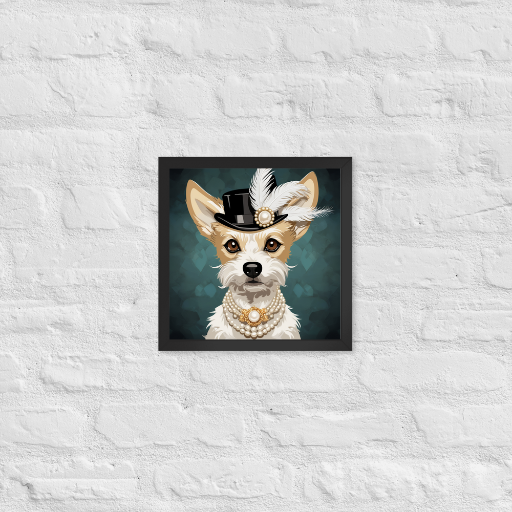 PugMug Custom Luna Framed Print