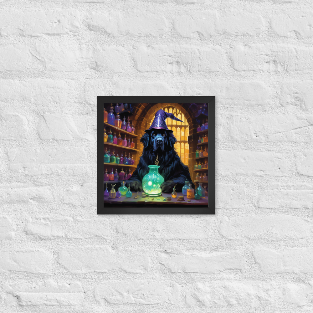 PugMug Custom Newfoundland Framed Print