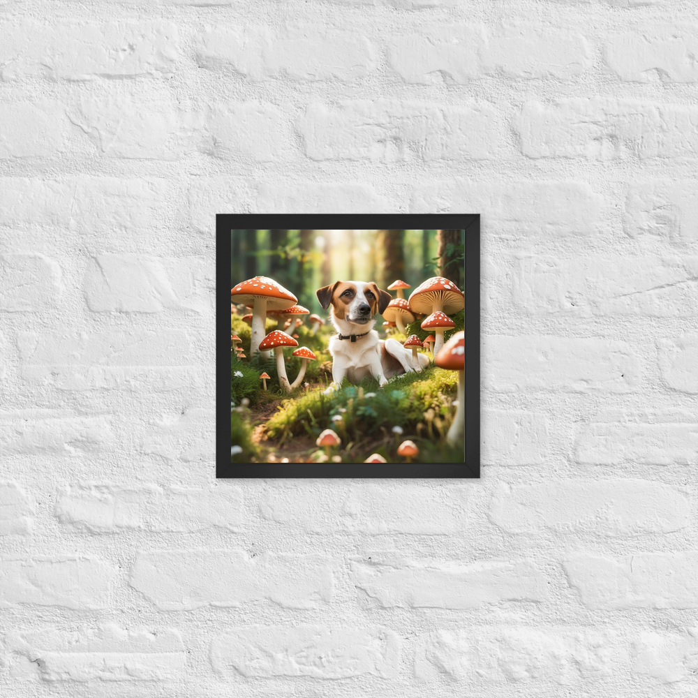 PugMug Custom Hazim Framed Print