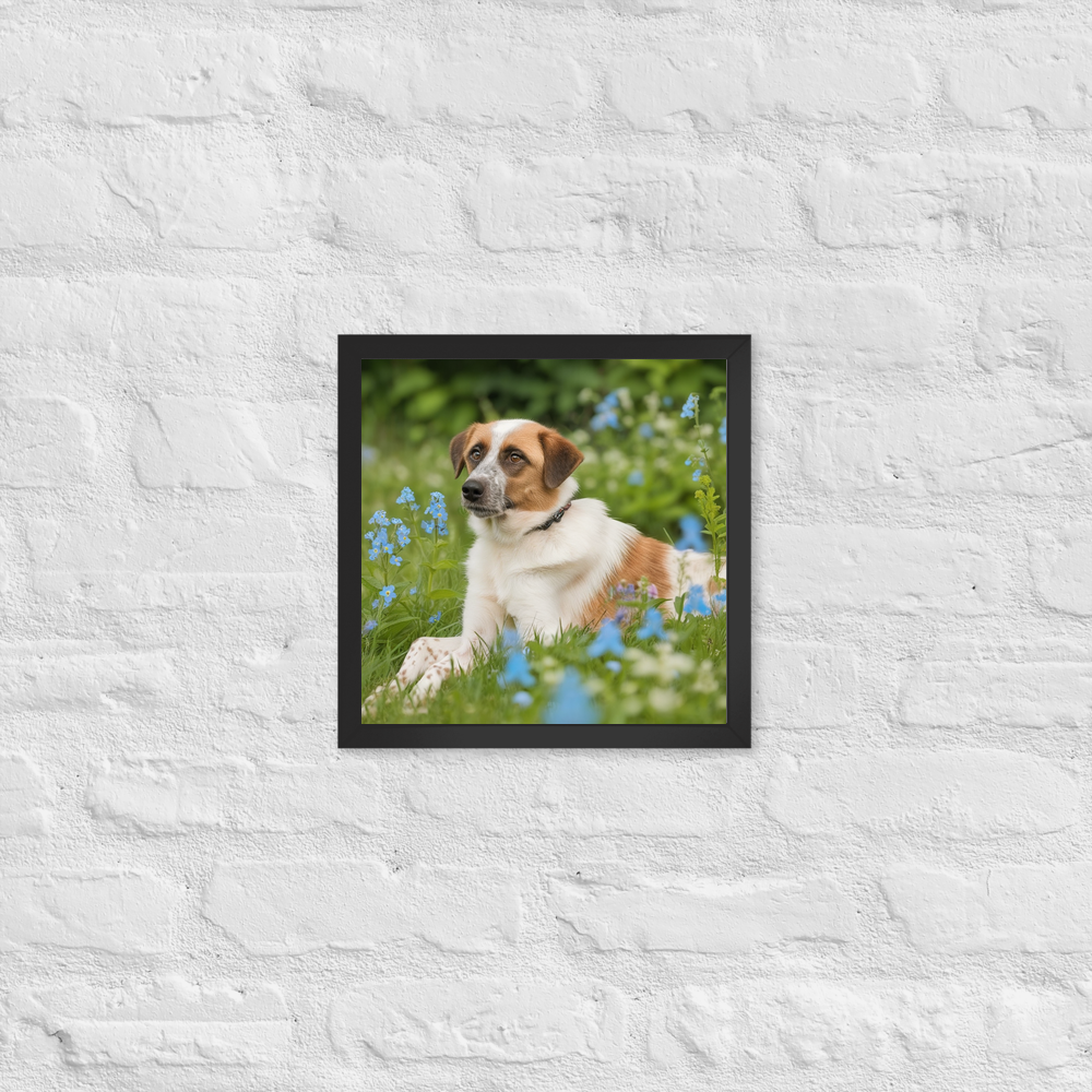 PugMug Custom Hazim Framed Print