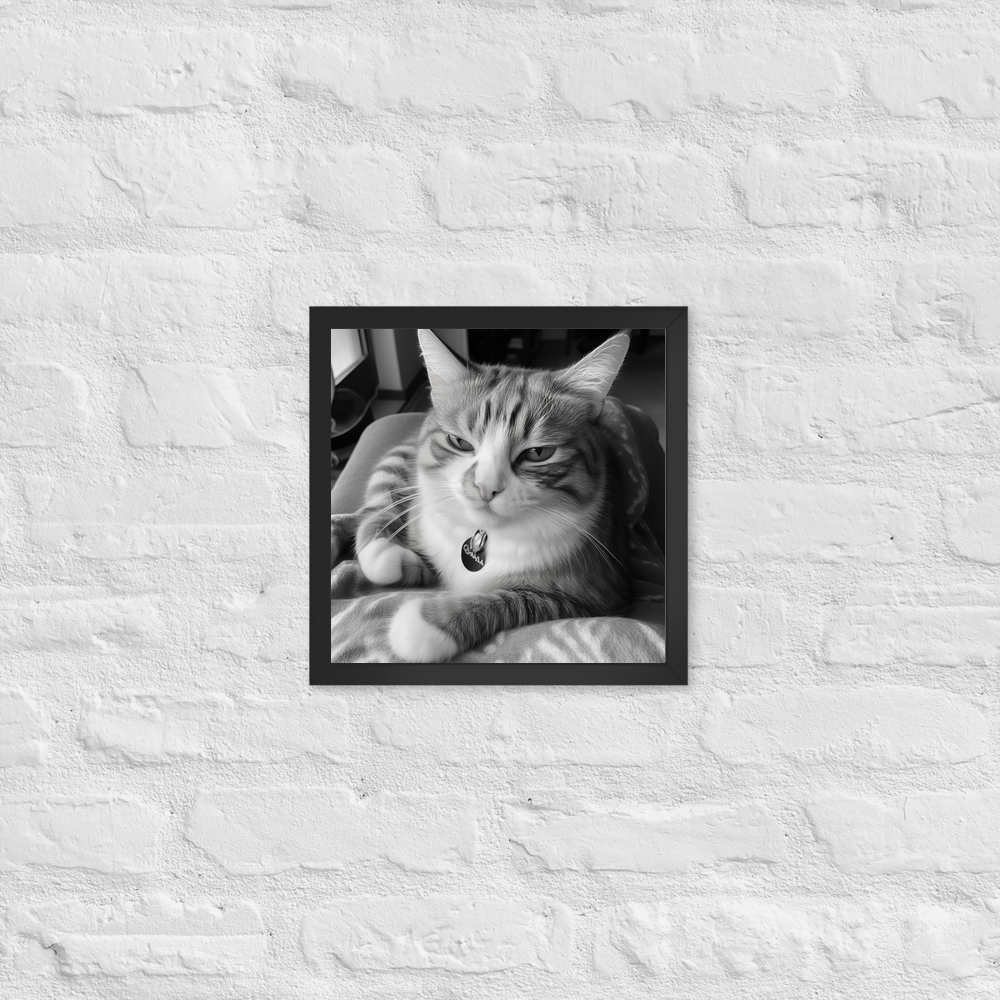 PugMug Custom Jack Jack Framed Print